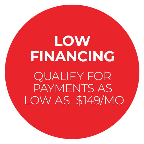 Low Financing Available